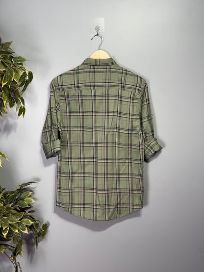 Men's Checked Full Sleeve Shirt