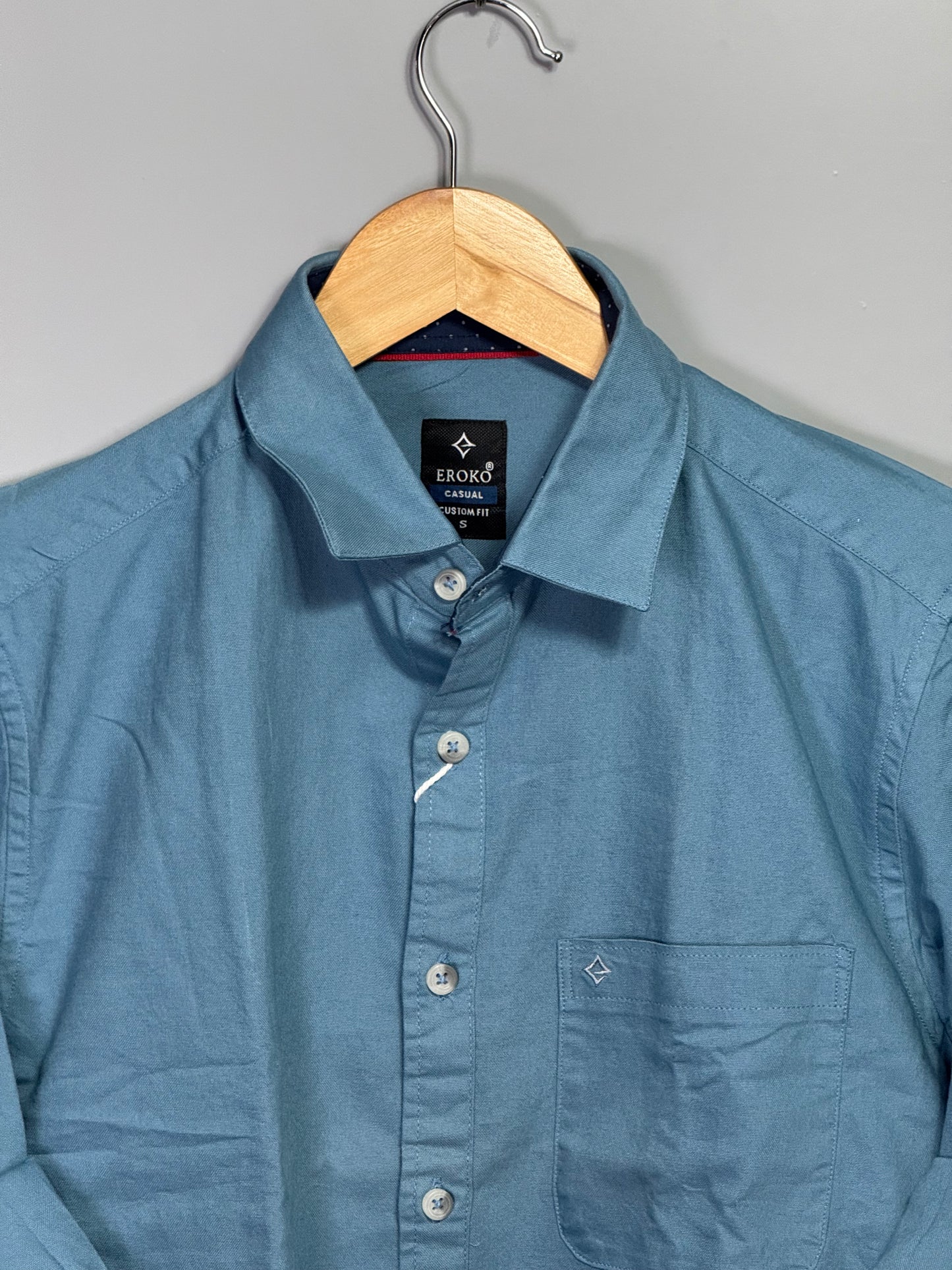 Men's Solid Full Sleeve Shirt