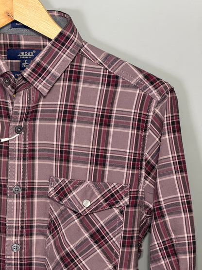 Men's Checked Full Sleeve Shirt