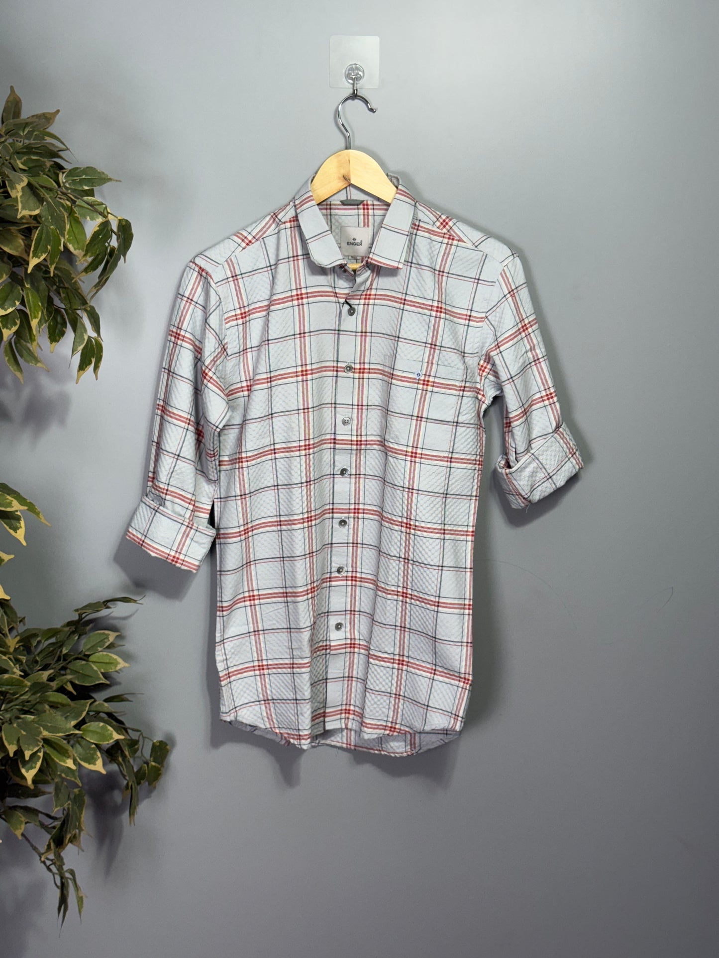 Men's Checked Full Sleeve Shirt