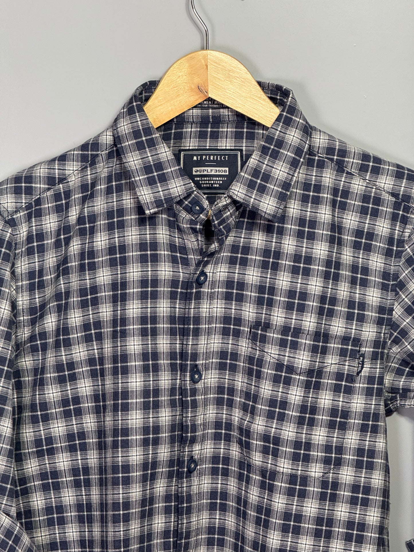 Men's Checked Full Sleeve Shirt