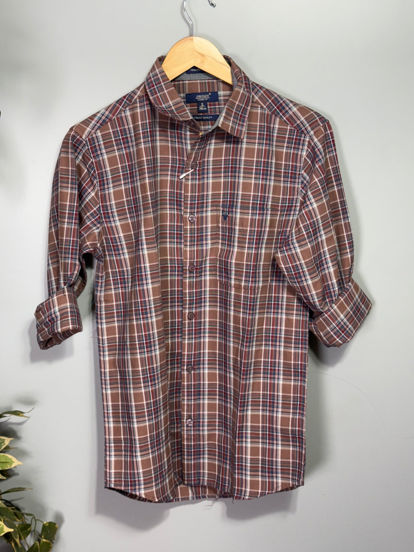 Men's Checked Full Sleeve Shirt