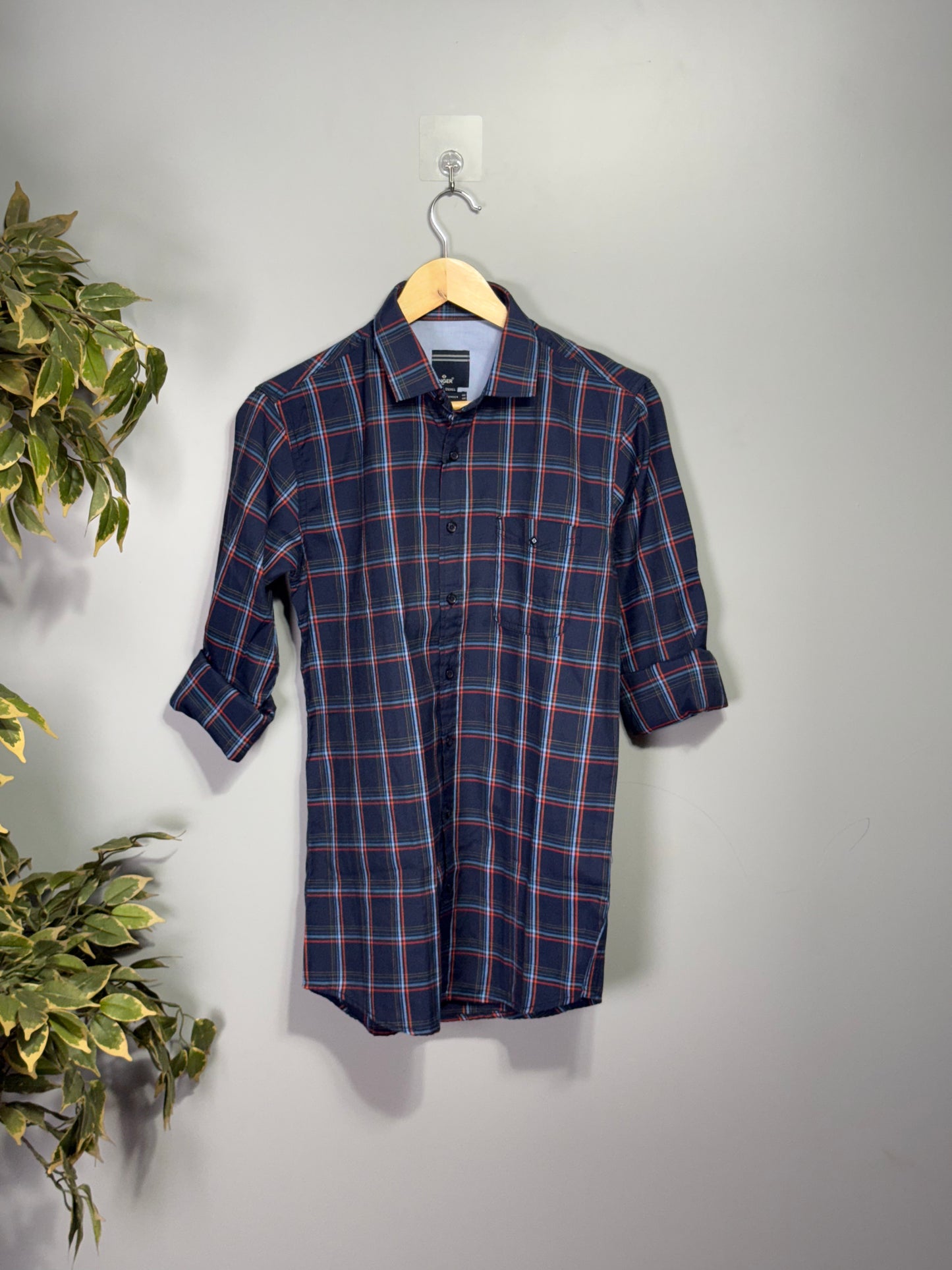 Men's Checked Full Sleeve Shirt