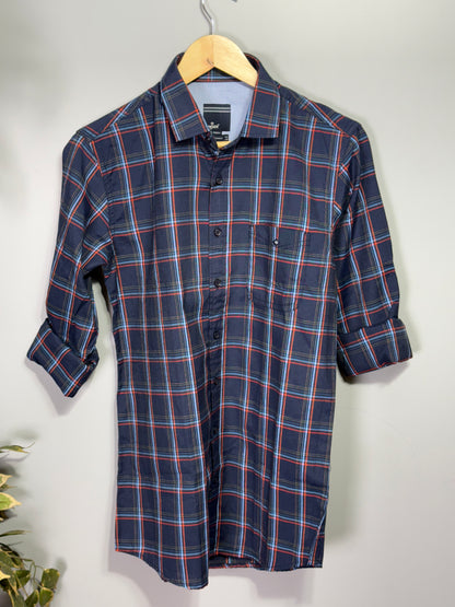 Men's Checked Full Sleeve Shirt