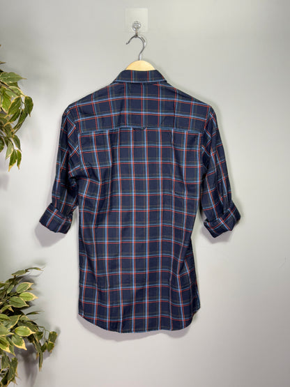 Men's Checked Full Sleeve Shirt