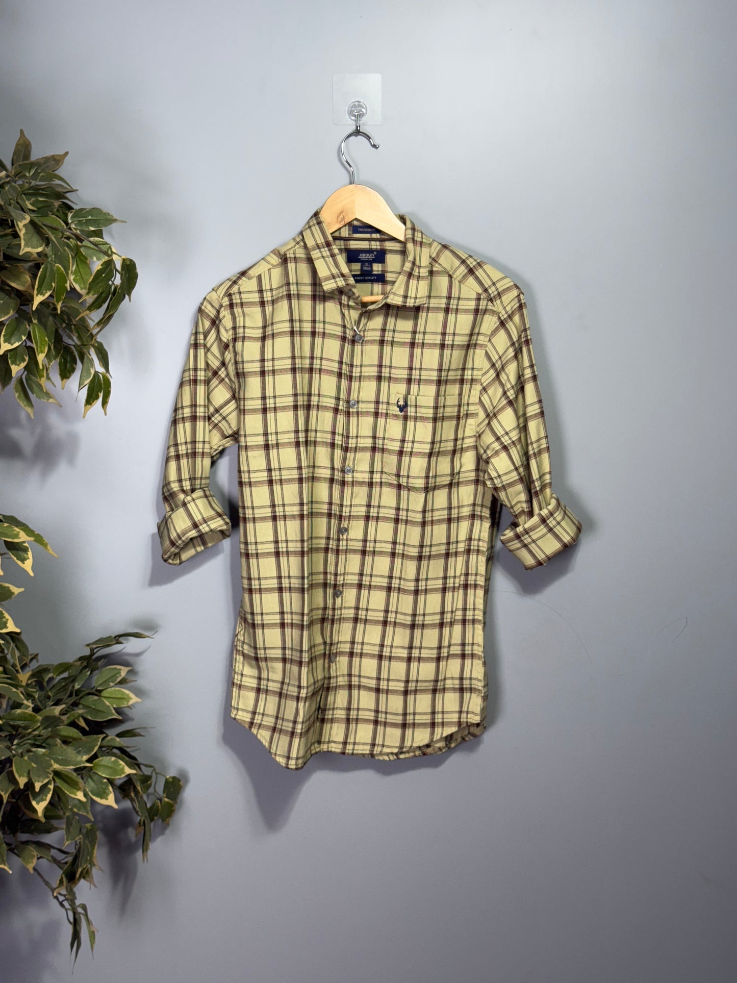 Men's Checked Full Sleeve Shirt