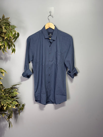 Men's Solid Full Sleeve Shirt