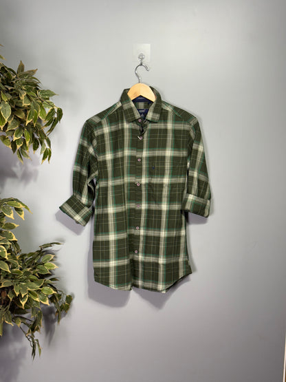 Men's Checked Full Sleeve Shirt