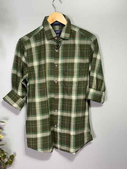 Men's Checked Full Sleeve Shirt