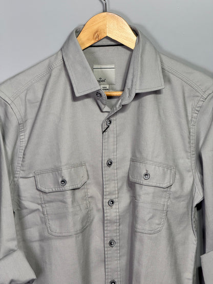 Men's Solid Full Sleeve Shirt