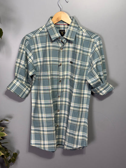 Men's Checked Full Sleeve Shirt