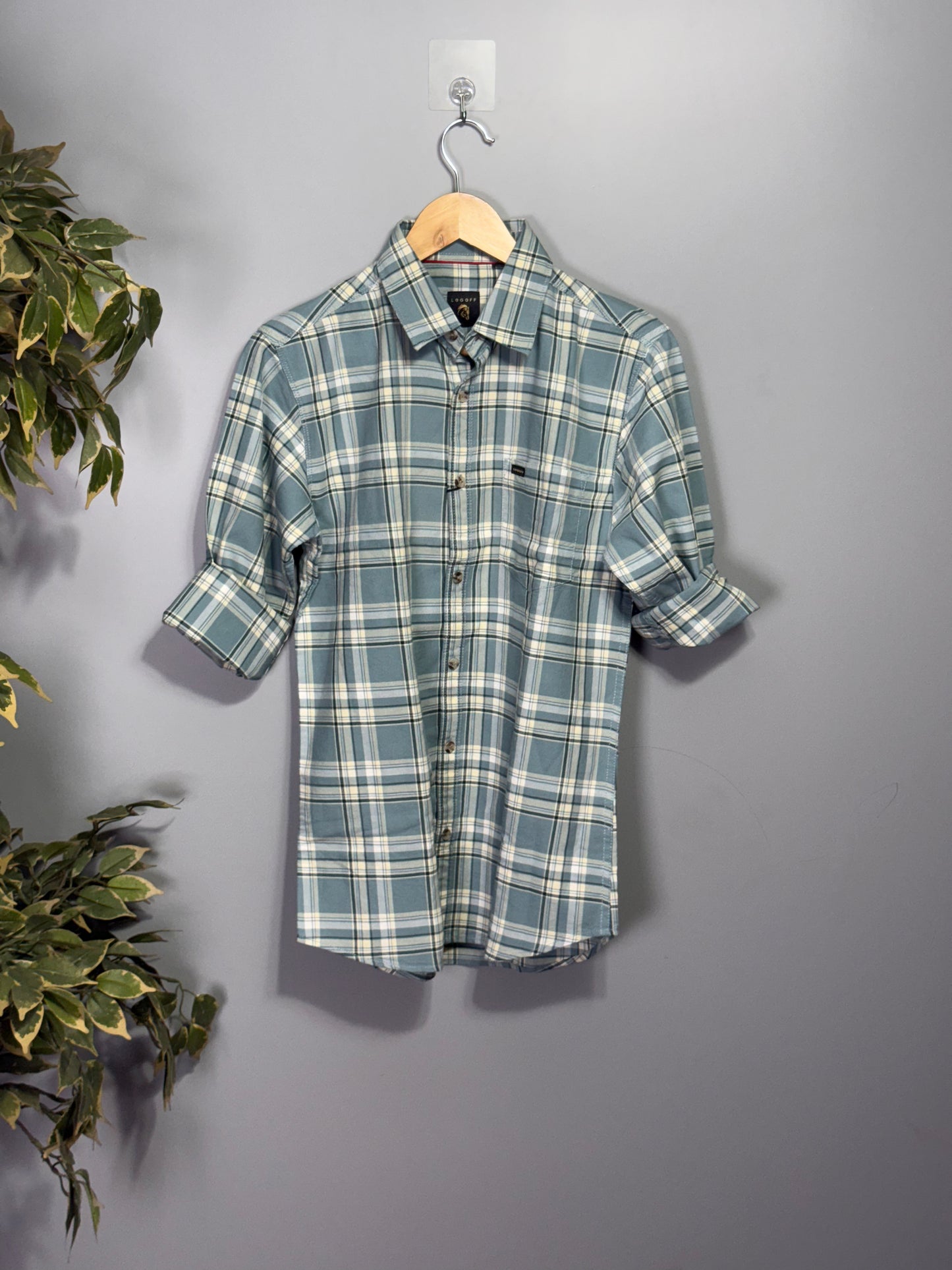 Men's Checked Full Sleeve Shirt