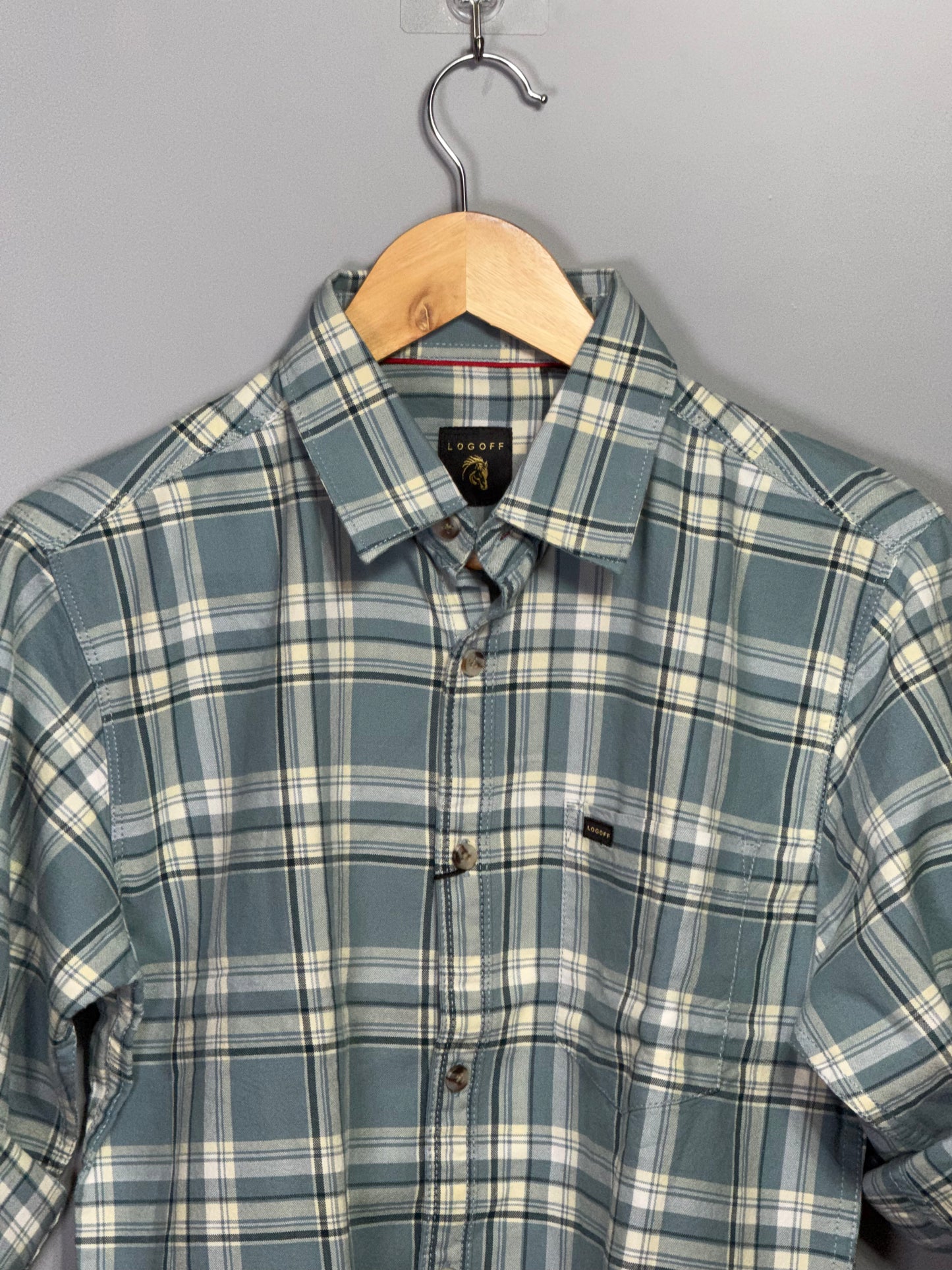 Men's Checked Full Sleeve Shirt