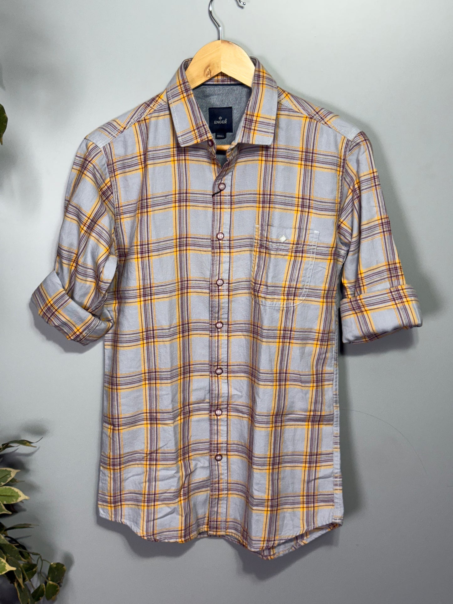 Men's Checked Full Sleeve Shirt