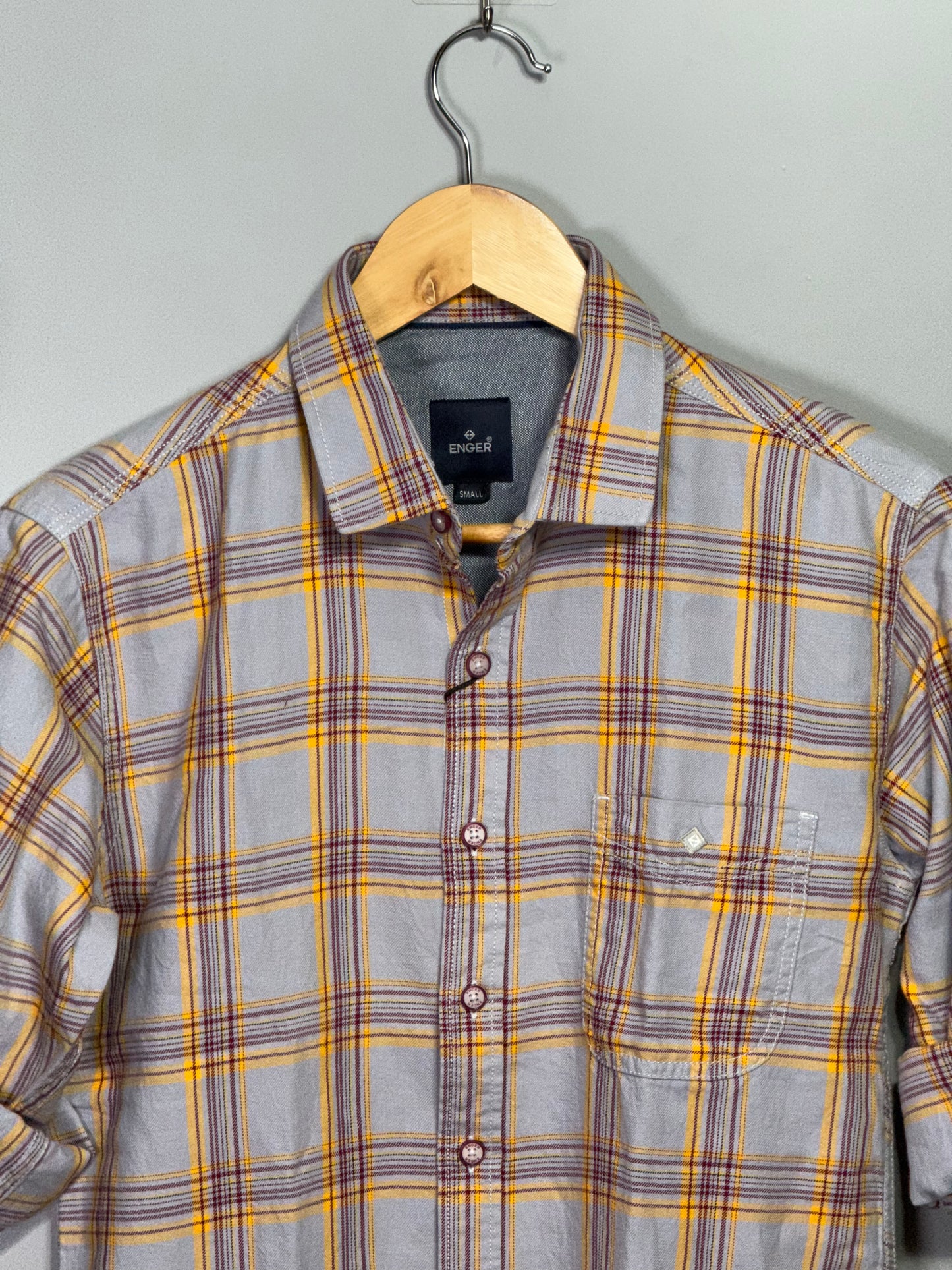 Men's Checked Full Sleeve Shirt