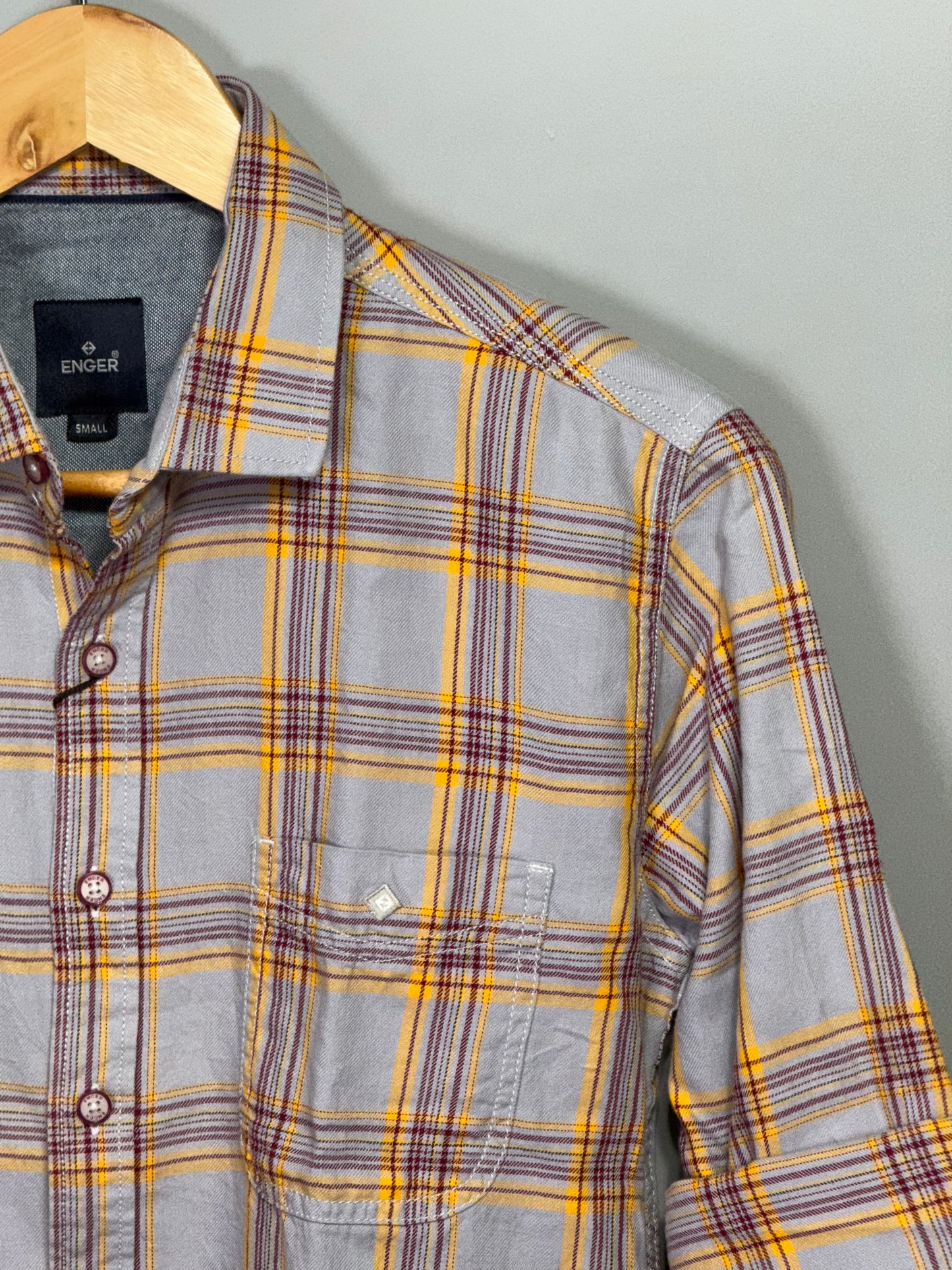 Men's Checked Full Sleeve Shirt