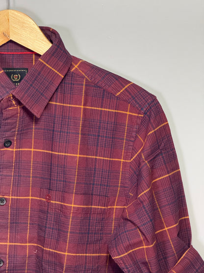 Men's Checked Full Sleeve Shirt