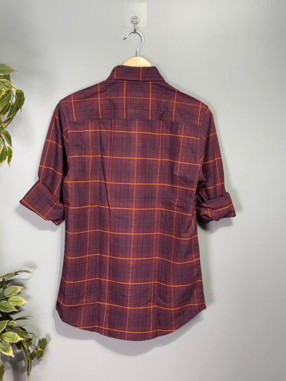 Men's Checked Full Sleeve Shirt