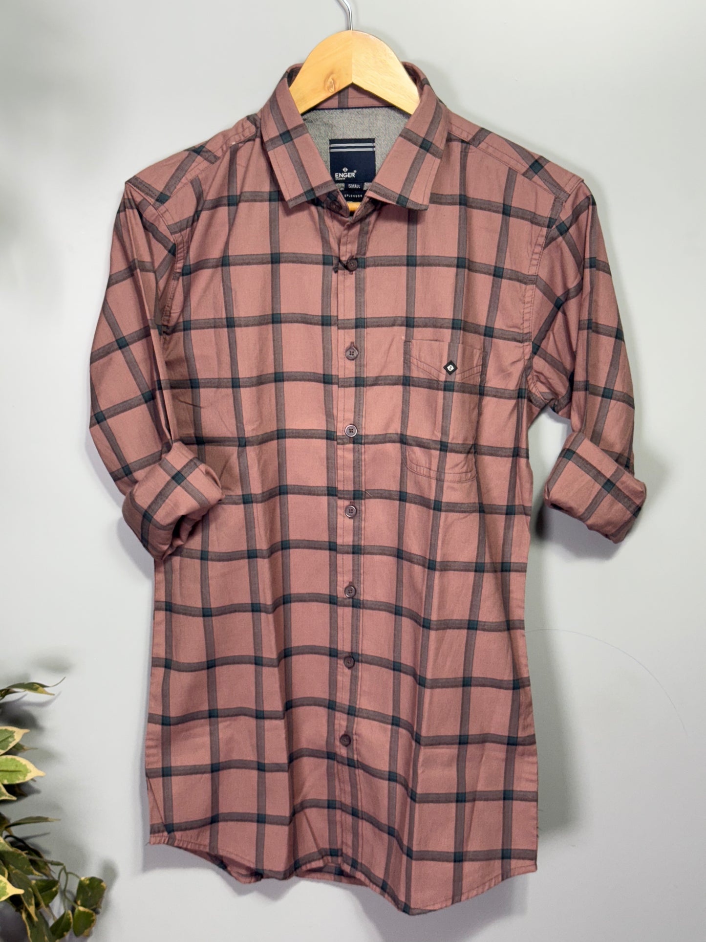 Men's Checked Full Sleeve Shirt