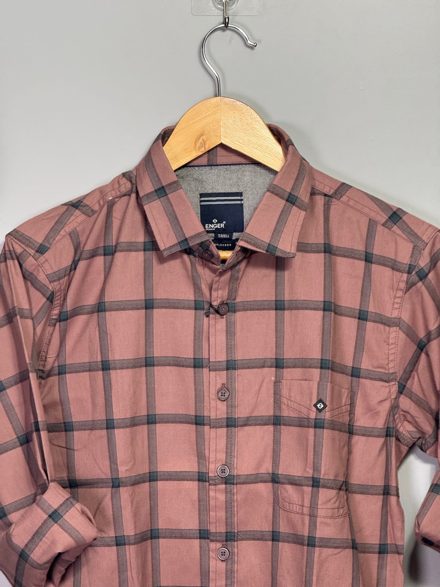 Men's Checked Full Sleeve Shirt