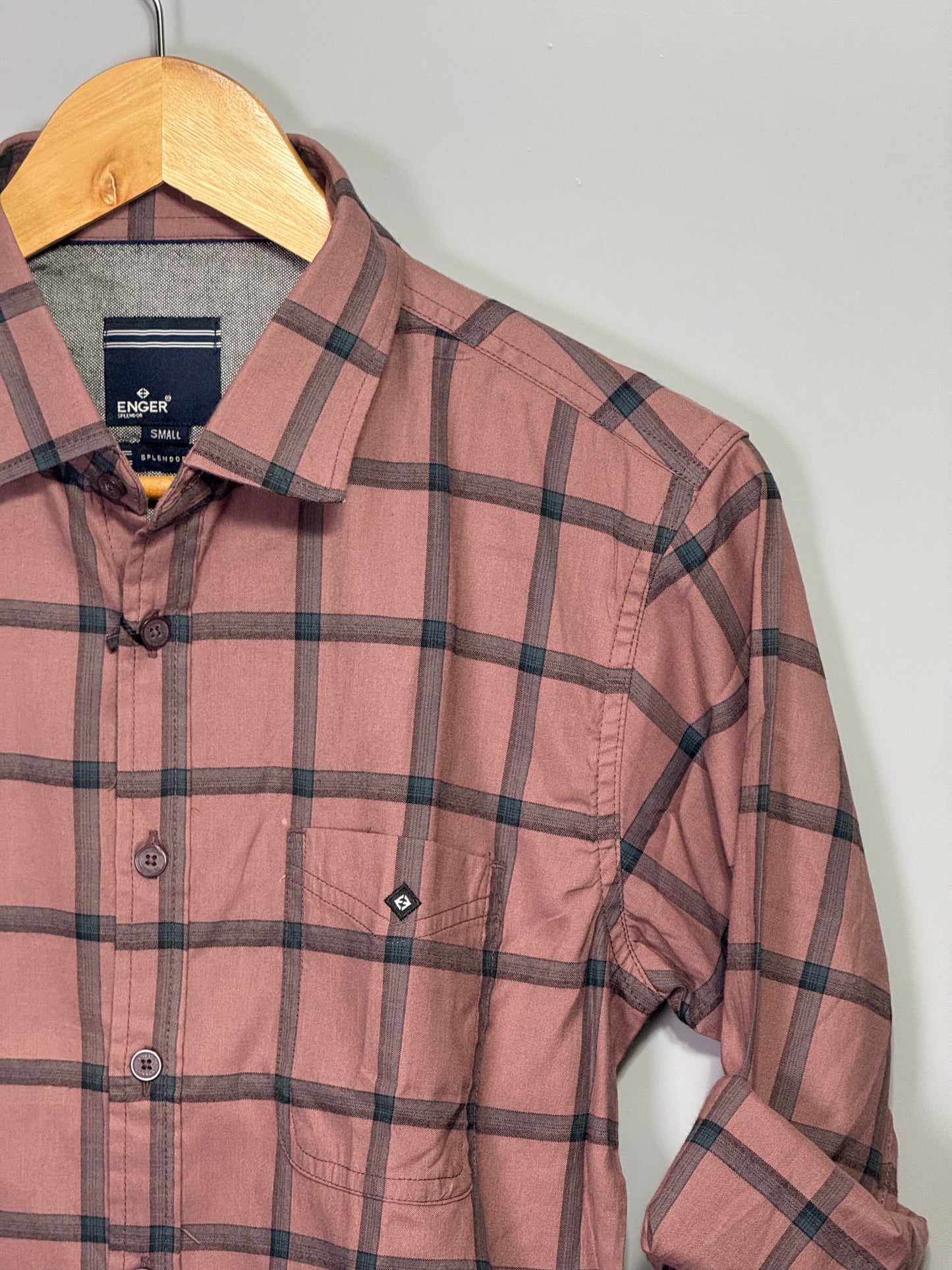 Men's Checked Full Sleeve Shirt