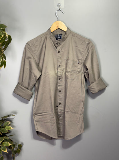 Men's Solid Full Sleeve Shirt