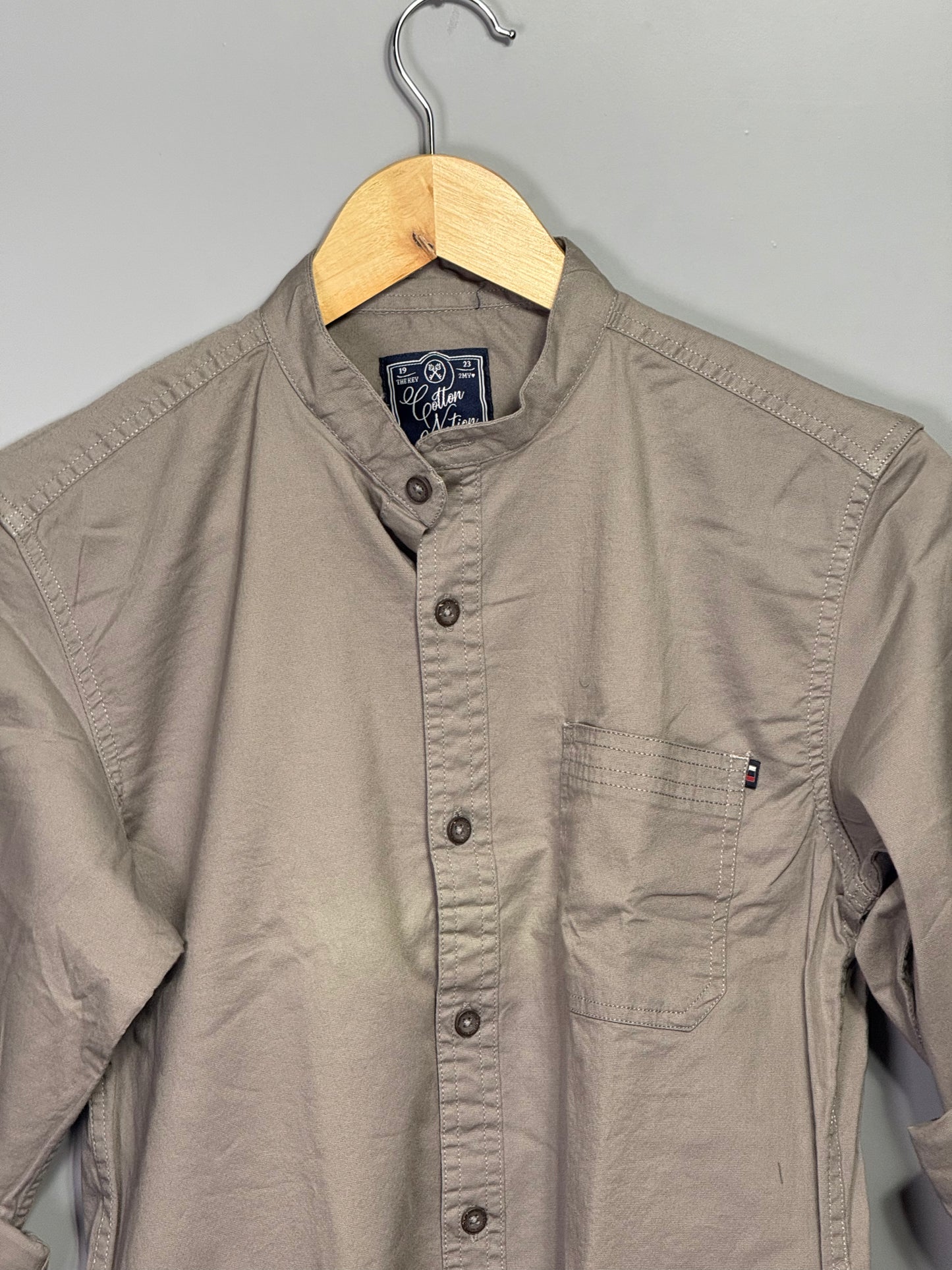 Men's Solid Full Sleeve Shirt