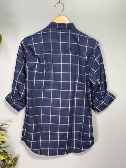 Men's Checked Full Sleeve Shirt