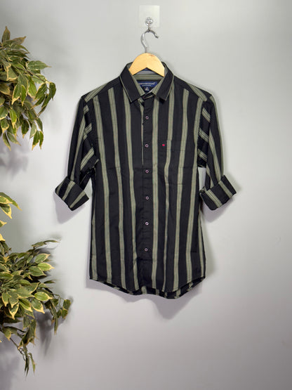 Men's Striped Full Sleeve Shirt