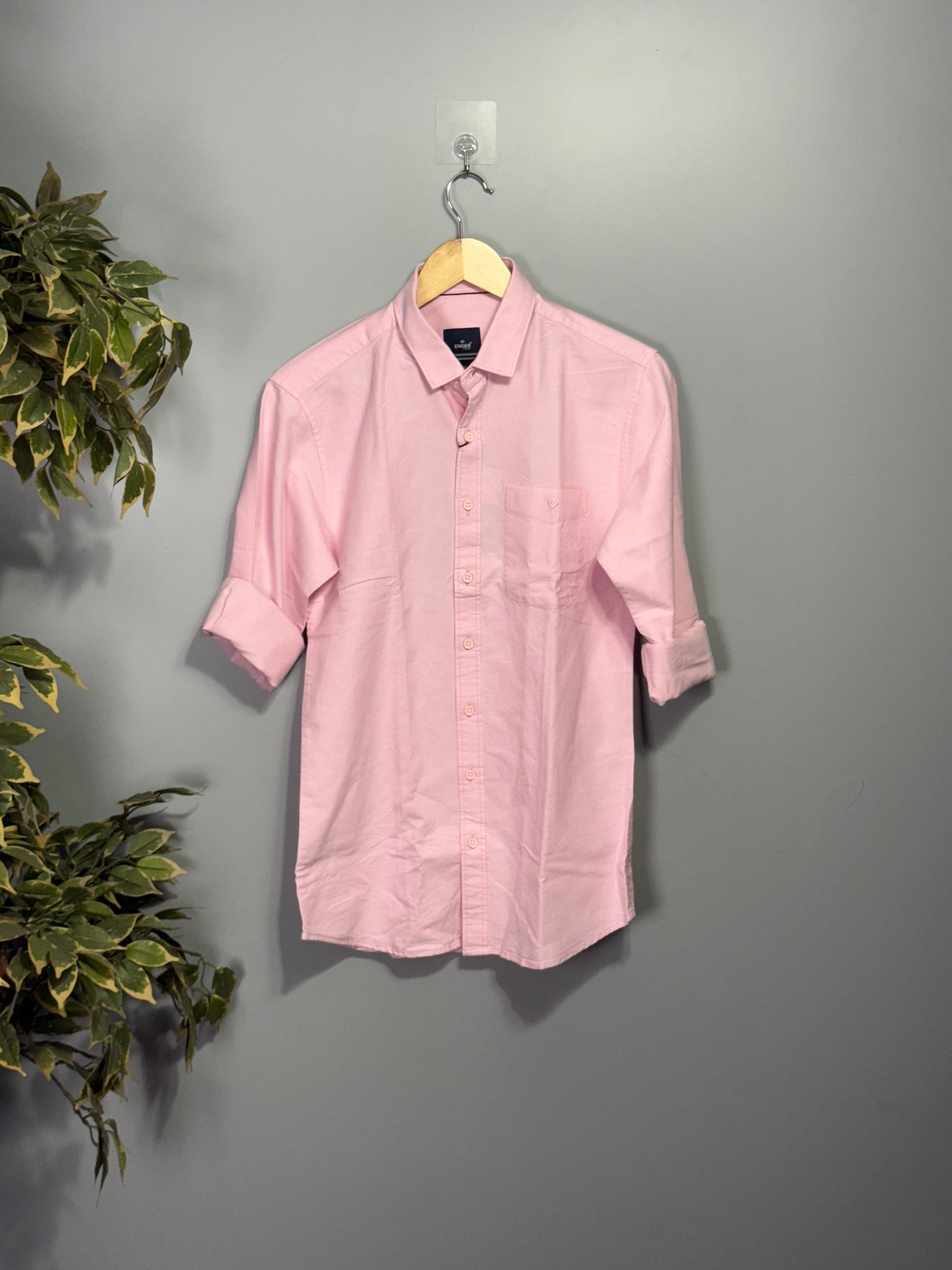 Men's Solid Full Sleeve Shirt