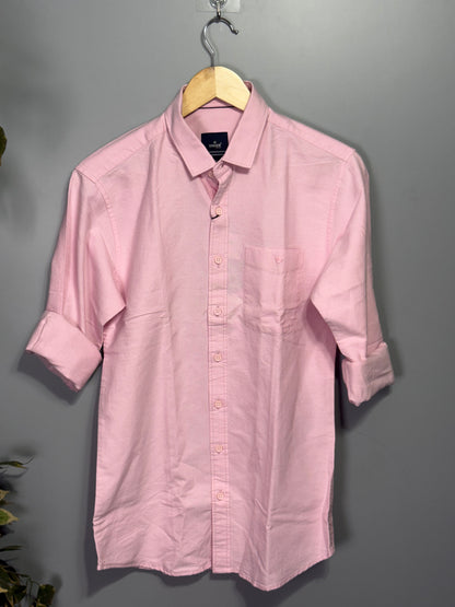 Men's Solid Full Sleeve Shirt