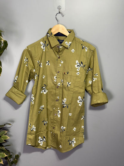 Men's Printed Full Sleeve Shirt