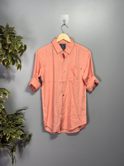 Men's Solid Full Sleeve Shirt