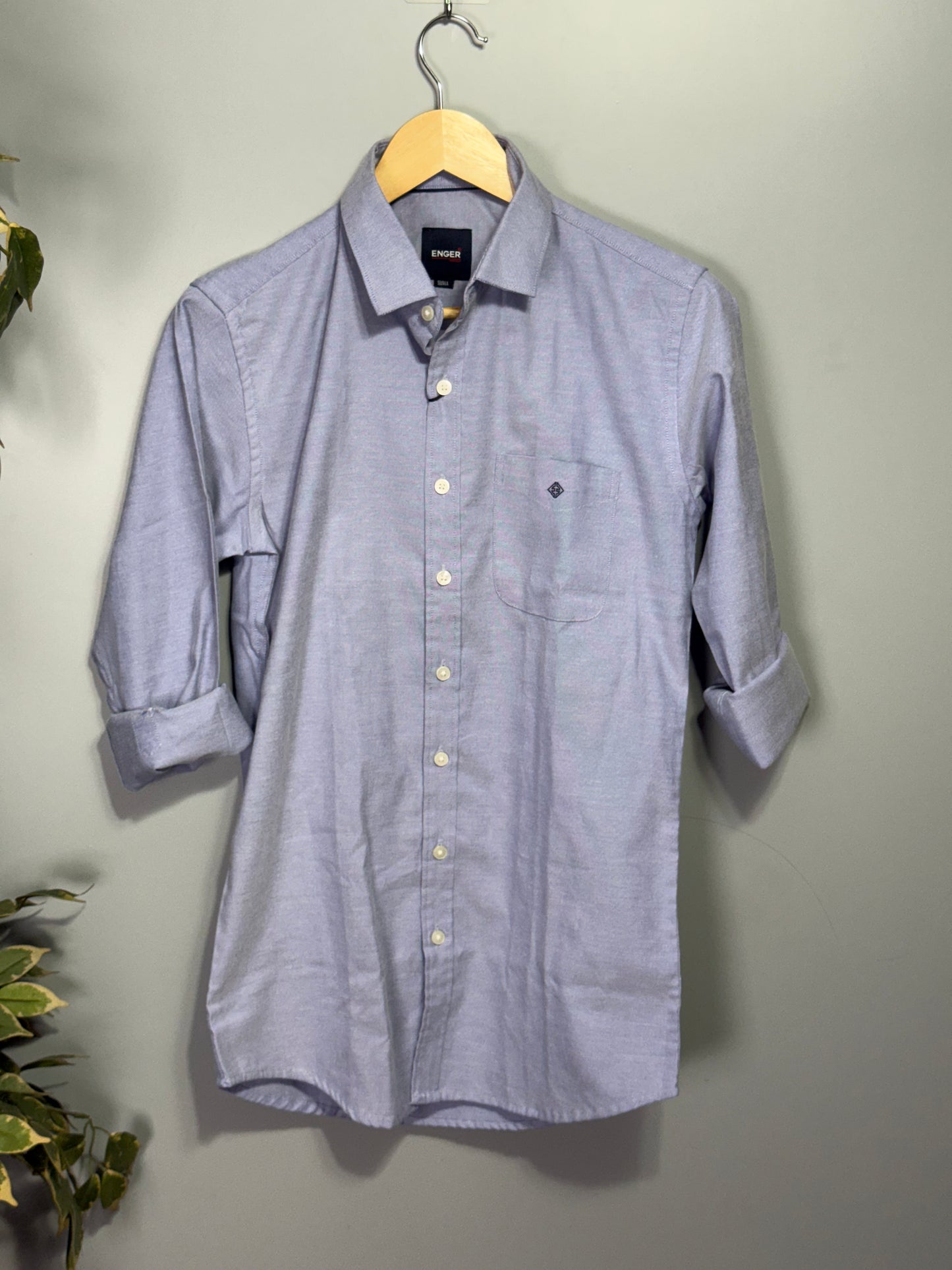 Men's Solid Full Sleeve Shirt