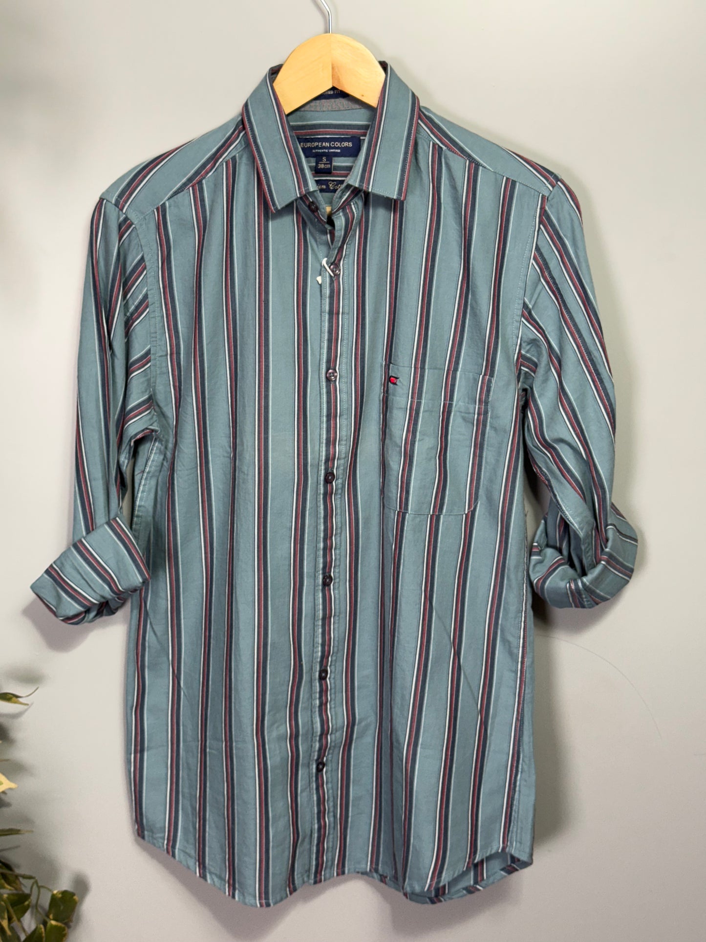 Men's Striped Full Sleeve Shirt