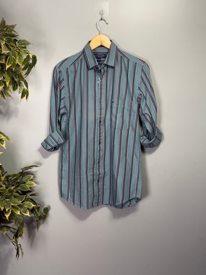 Men's Striped Full Sleeve Shirt