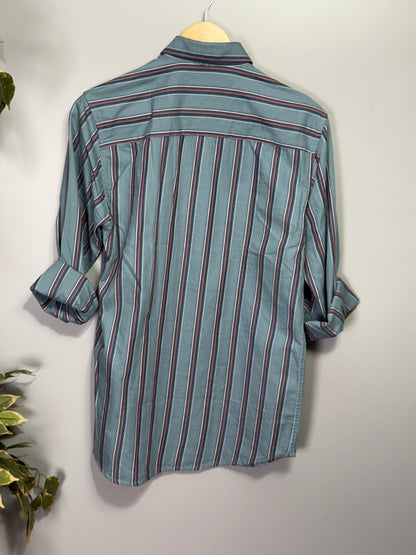 Men's Striped Full Sleeve Shirt