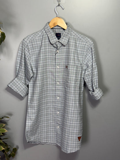 Men's Checked Full Sleeve Shirt