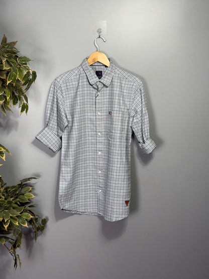 Men's Checked Full Sleeve Shirt