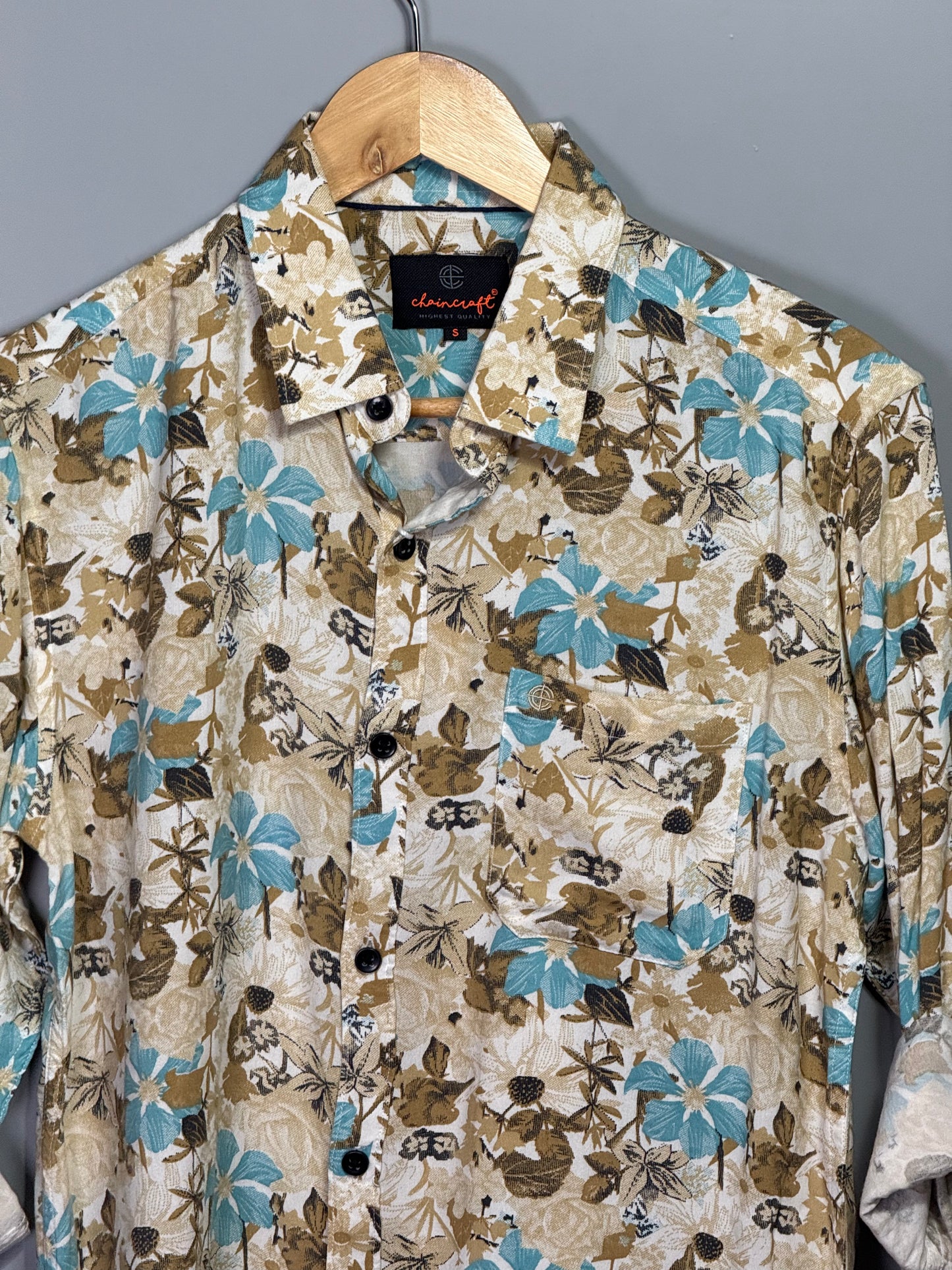 Men's Printed Full Sleeve Shirt