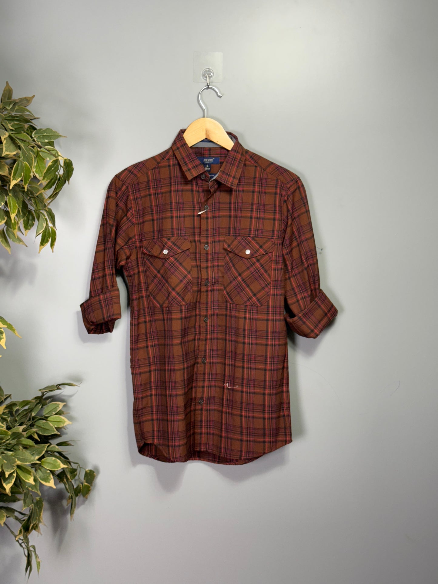 Men's Checked Full Sleeve Shirt