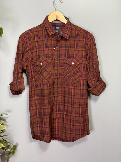 Men's Checked Full Sleeve Shirt