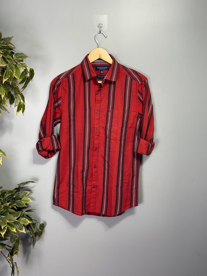 Men's Striped Full Sleeve Shirt