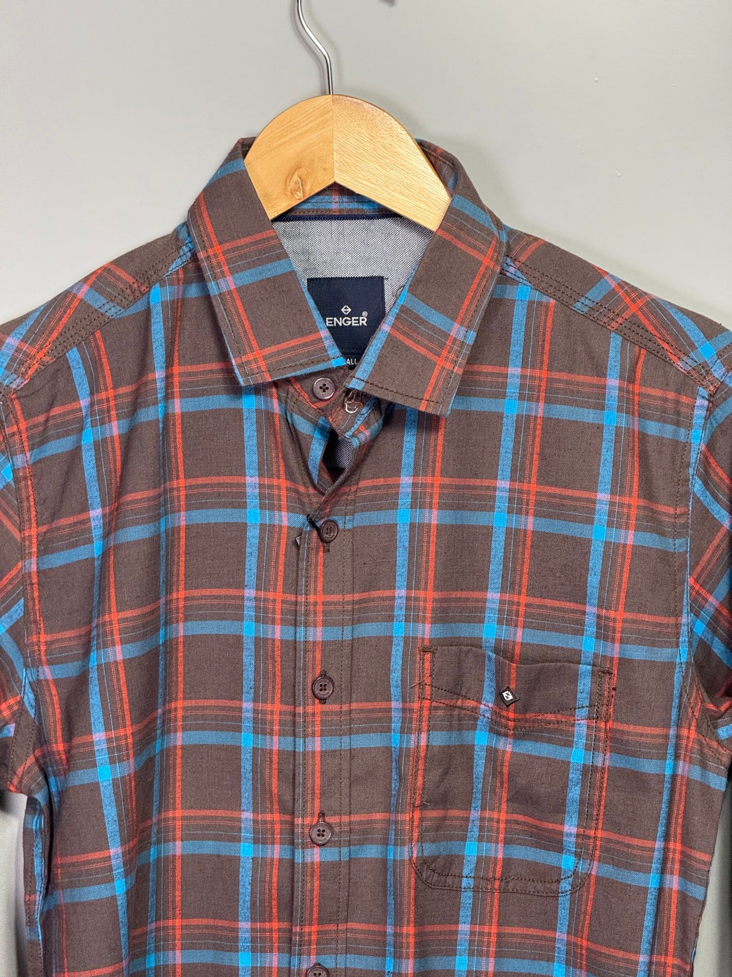 Men's Checked Full Sleeve Shirt