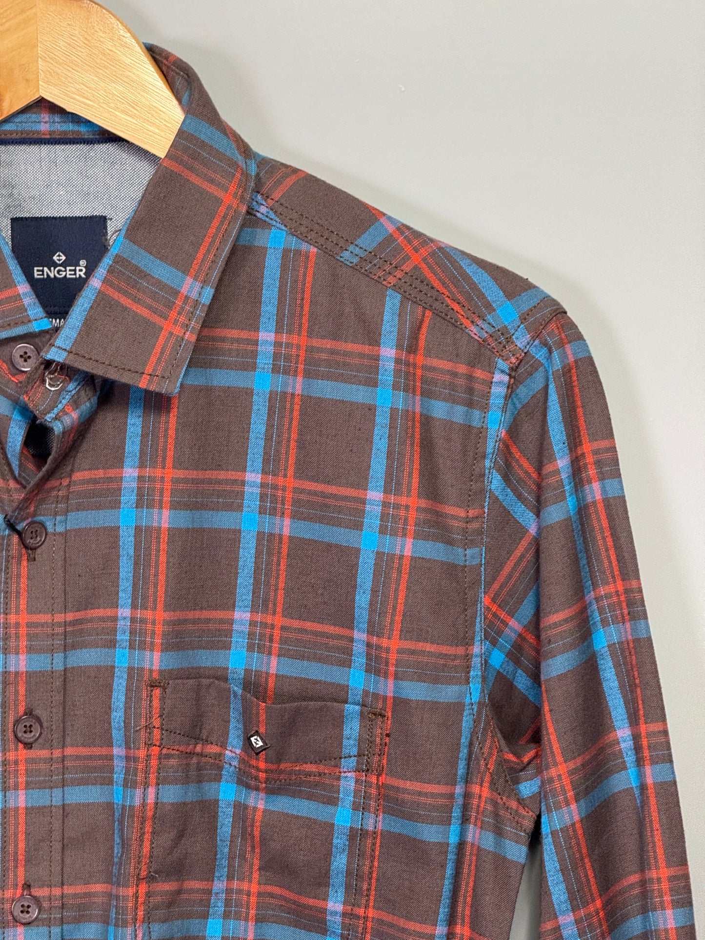 Men's Checked Full Sleeve Shirt