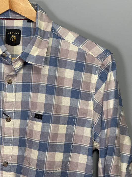 Men's Checked Full Sleeve Shirt