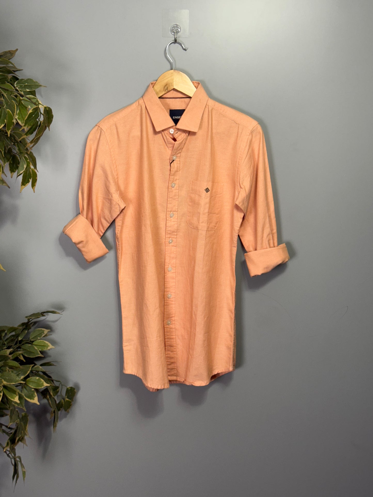 Men's Solid Full Sleeve Shirt