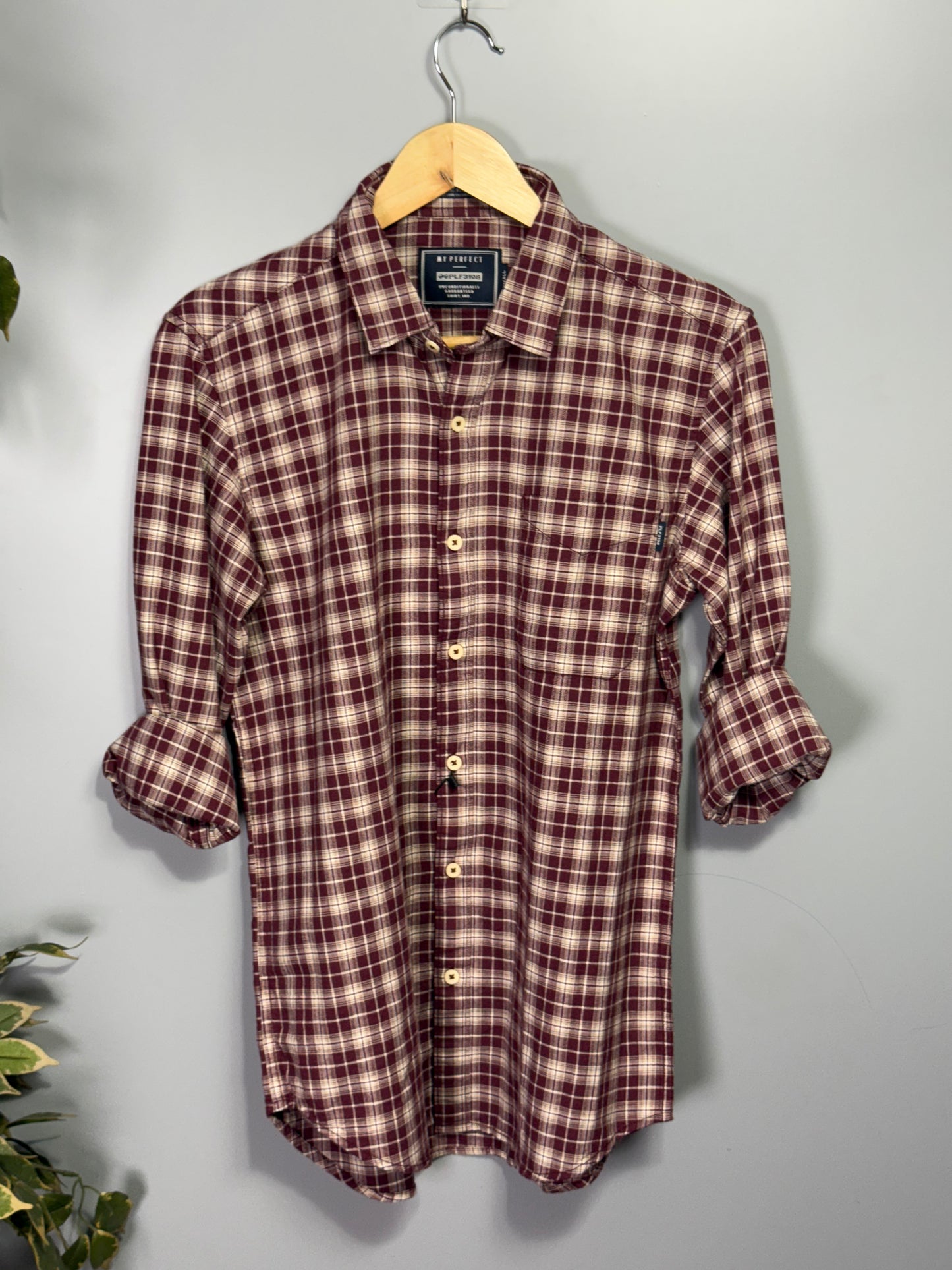 Men's Checked Full Sleeve Shirt