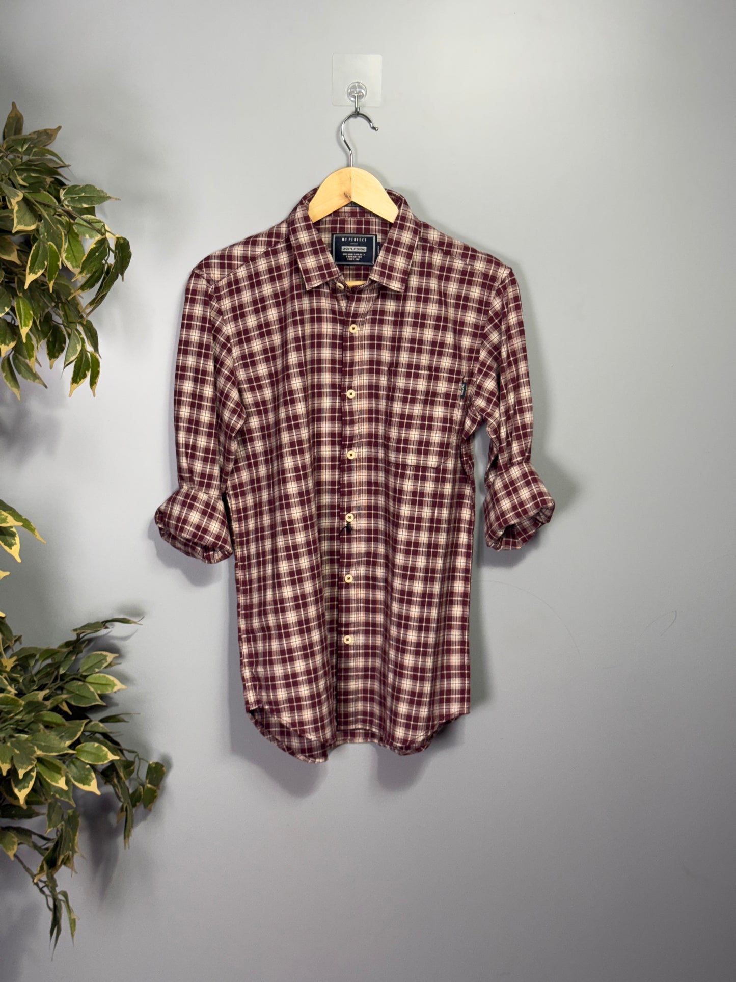 Men's Checked Full Sleeve Shirt