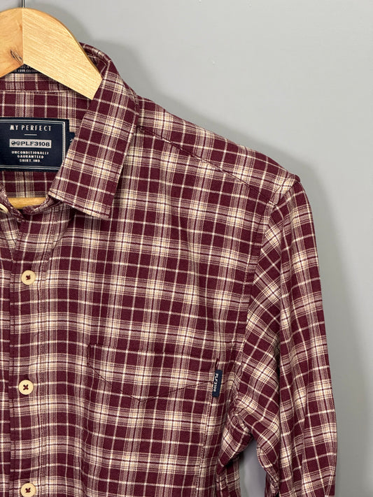 Men's Checked Full Sleeve Shirt